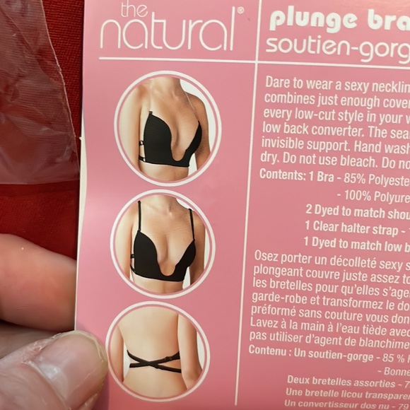 Plunge - low back convertible bra - Picture 8 of 9